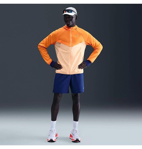 Ветровка мужскиая Nike Stride Repel Uv Orange (HV4548-873), M, WHS, 40% - 50%, 1-2 дня