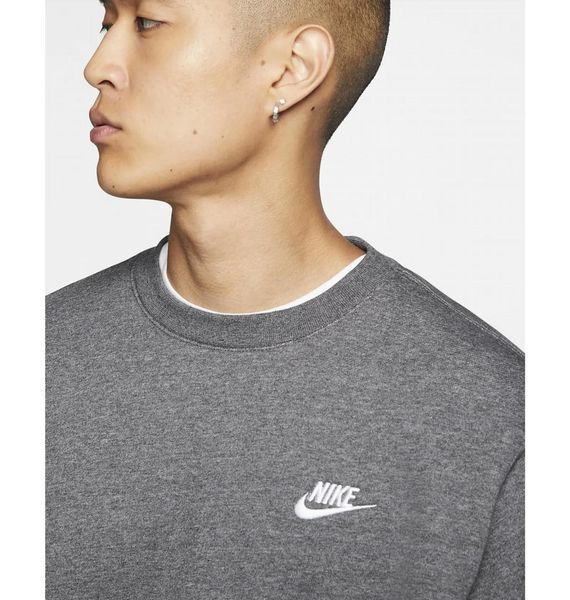 Кофта чоловіча Nike Nsw Club Crw Bb (BV2662-071), 2XL, WHS, 40% - 50%, 1-2 дні