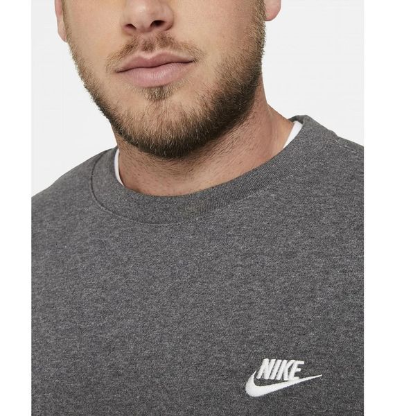 Кофта чоловіча Nike Nsw Club Crw Bb (BV2662-071), 2XL, WHS, 40% - 50%, 1-2 дні