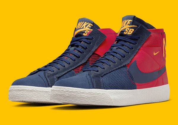 Кросівки чоловічі Nike Sb’S Deconstructed Blazer Mid Appears (FD5113-600), 41, WHS, 1-2 дні