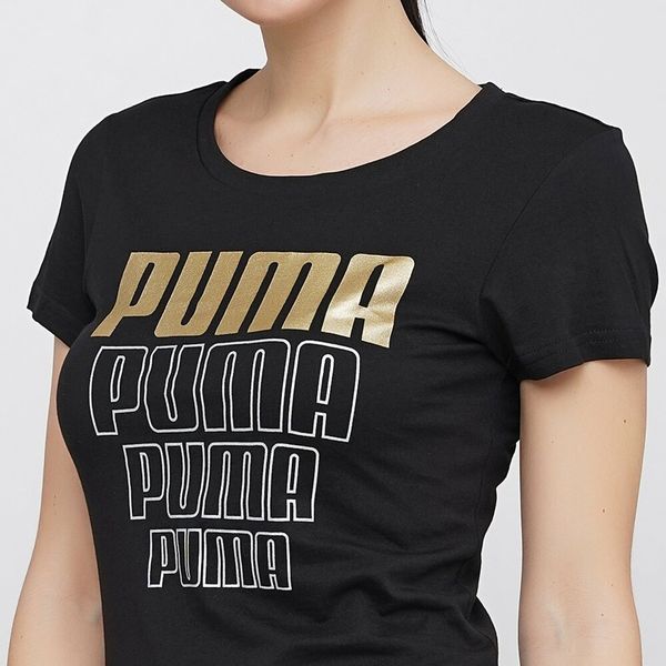 Футболка женская Puma Rebel Graphic Tee (581307-51), S, WHS, < 10%, 1-2 дня