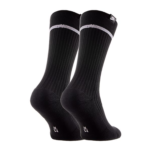 Шкарпетки Nike U Snkr Sox Essential Crw 2Pr (SX7166-010), 42-46, WHS