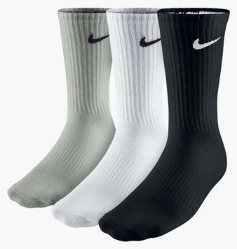 Шкарпетки Nike U Nk Perf Ltwt Crew 3Pr (SX4704-901), 34-38, WHS, 10% - 20%, 1-2 дні