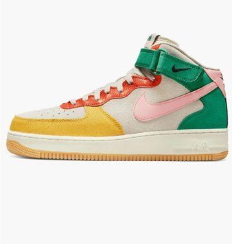 Кросівки жіночі Nike Air Force 1 Mid Nh 2 Multicolour (DR0158-100), 38.5, WHS, < 10%, 1-2 дні