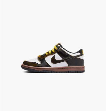 Кроссовки детские Nike Dunk Low White/Brown (HQ9294-100), 36.5, WHS, 1-2 дня