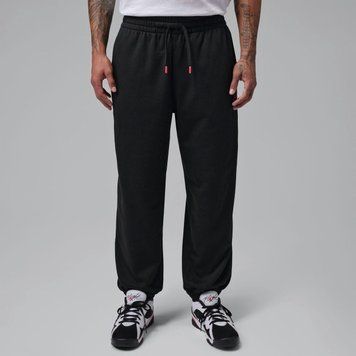 Брюки мужские Jordan Brooklyn Fleece Cuff Pants &laquo;Black&raquo; (IM8890-010), 2XL, WHS, 1-2 дня