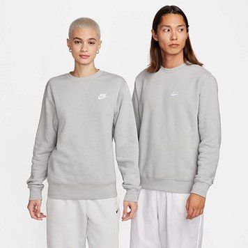 Кофта унисекс Nike Club Crew Sweatshirt (BV2662-077), L, WHS, 10% - 20%, 1-2 дня
