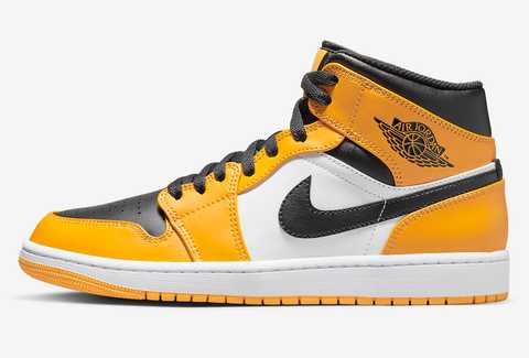 Jordan 1 mid cheap yellow taxi