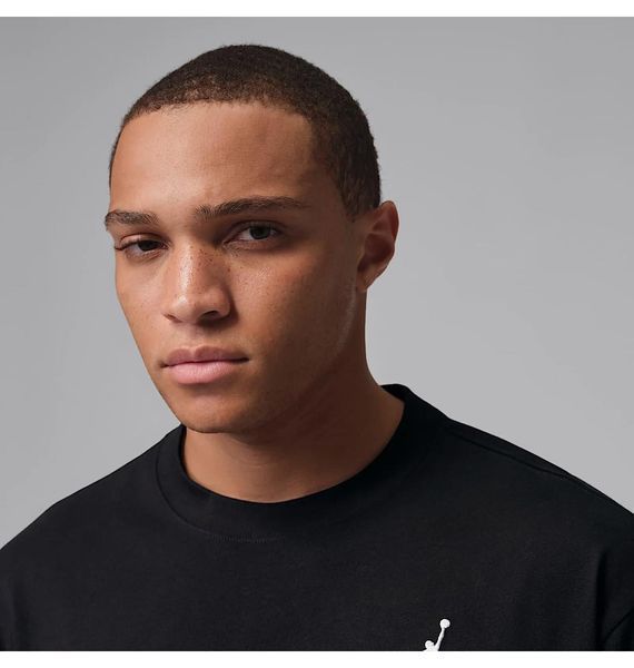 Футболка чоловіча Jordan J Jumpman Emb Ss Crew Black (IF5566-010), L, OFC, 30% - 40%, 1-2 дні