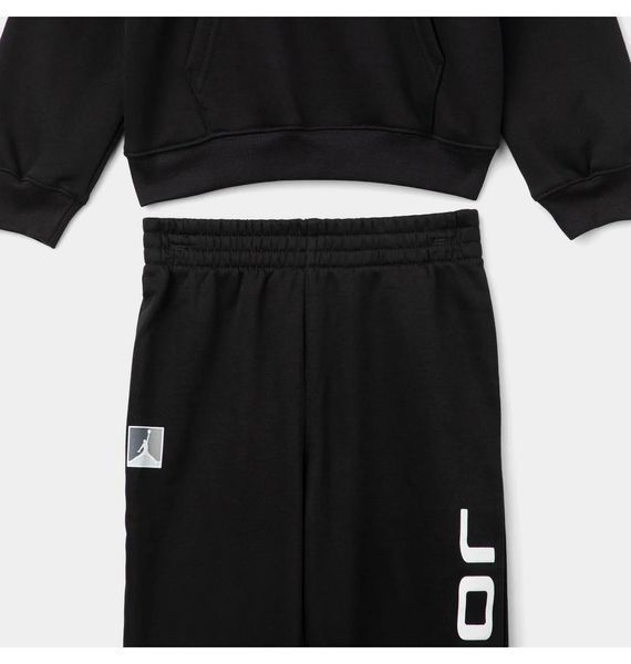 Спортивний костюм дитячий Jordan Mj Ess Flc Baseline Hd Set Black (85F107-023), One Size, WHS, 10% - 20%, 1-2 дні