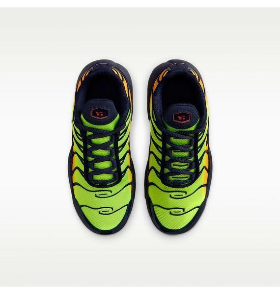 Кросівки дитячі Nike Air Max Plus Little Kids Shoes Yellow/Blue (FZ0023-700), 31, WHS, 1-2 дні
