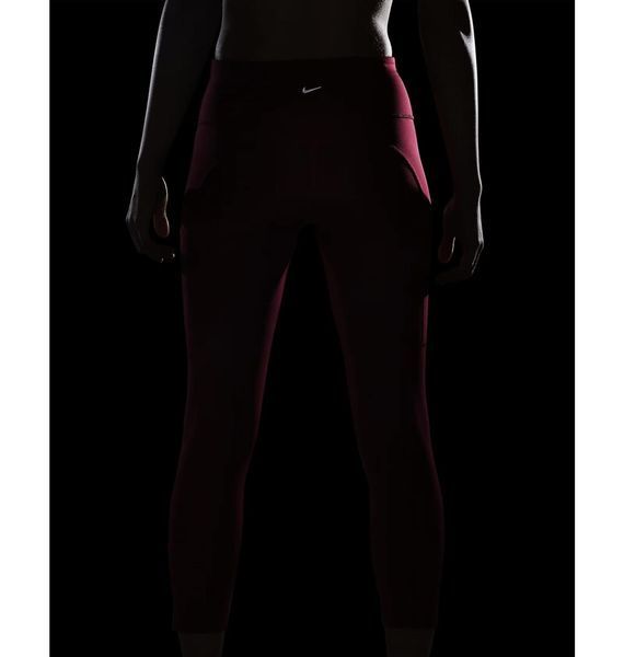 Лосіни жіночі Nike Womens Mid-Rise Crop Pocket Running Leggings Red Cn8043-615 (CN8043-615), M, WHS, 10% - 20%, 1-2 дні
