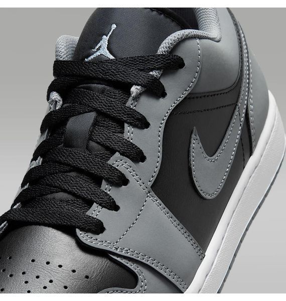 Кросівки чоловічі Jordan 1 Low Grey/Black (IU7550-065), 45, WHS, 1-2 дні