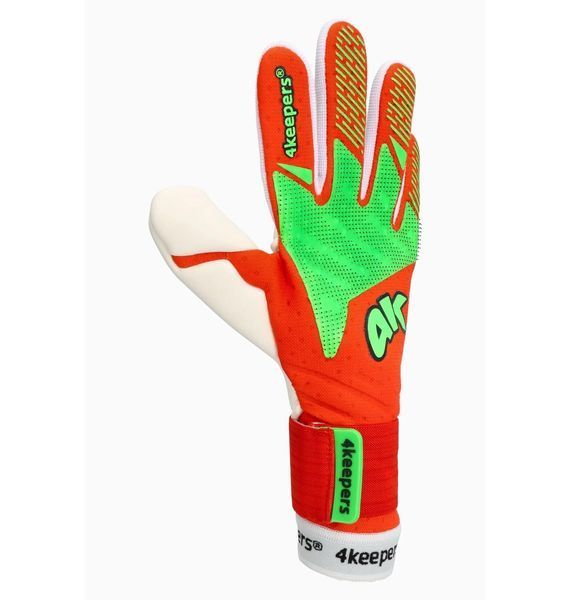 Футбольні рукавиці дитячі 4Keepers Orange (ELITE-INFERNO), One Size, WHS, 10% - 20%, 1-2 дні