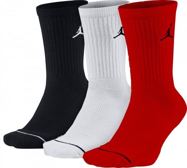 Носки Jordan Jumpman Dri-Fit 3Ppk (DX9632-902), 34-38, WHS, 30% - 40%, 1-2 дня
