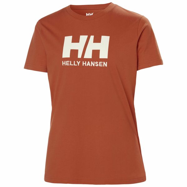 Футболка жіноча Helly Hansen Logo T-Shirt W Terracotta 2023 At Ekosport (34112-179), S, WHS, 30% - 40%, 1-2 дні