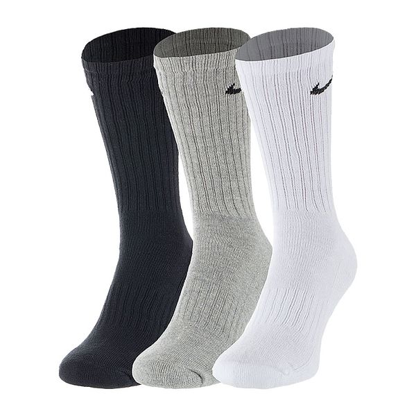 Носки Nike Unisex Cushion Crew Training Sock (3 Pair) (SX4508-965), 34-38, OFC, < 10%, 1-2 дня