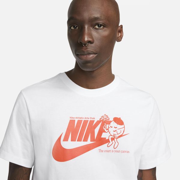 Футболка чоловіча Nike T-Shirt Sportswear White (FB9796-100), M, WHS, 10% - 20%, 1-2 дні
