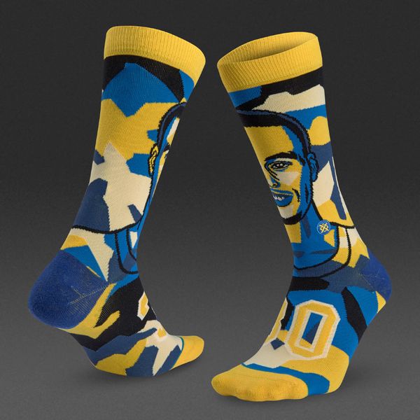 Шкарпетки Stance Mosaic Curry Crew Basketball Socks (M545A17MCU-YEL), L, WHS, 10% - 20%, 1-2 дні