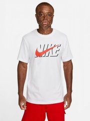 Футболка мужская Nike M Nsw Tee Swoosh Block (DZ3276-100), L, WHS, 20% - 30%, 1-2 дня
