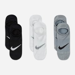 Шкарпетки Nike U Nk Everyday Plus Ltwt Footie 3Ppk (SX5277-927), 46-50, WHS, 30% - 40%, 1-2 дні