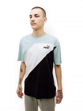 Футболка мужская Puma Power Colorblock Tee (67892922), XL, WHS, 10% - 20%, 1-2 дня