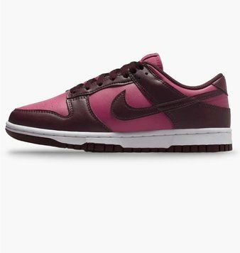 Кроссовки женские Nike Dunk Low Bordo/Pink (IM6572-600), 38, WHS, 1-2 дня