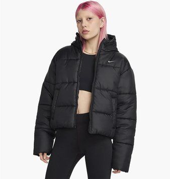 Куртка женская Nike Sportswear Classic Puffer (FZ5899-010), XS, WHS, 30% - 40%, 1-2 дня