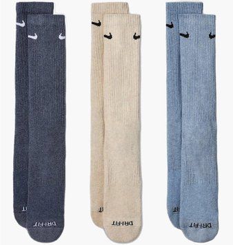 Носки Nike Everyday Plus Cushioned Crew Multi (3 ) (SX6888-901), 38-42, WHS, 20% - 30%, 1-2 дня