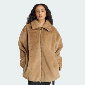 Куртка женская Adidas Fur Jacket (JY2383), L, WHS, 1-2 дня
