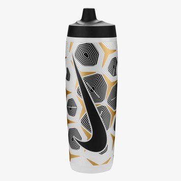 Бутылка для воды Nike Refuel Bottle 24 Oz Graphic Clear/Black/Flt Gold/Flt Silver/Black 24Oz (N.100.9956.934.24), 709 ML, WHS, 1-2 дня