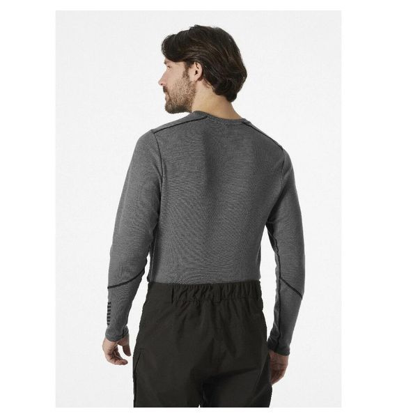 Термобілизна чоловіча Helly Hansen Lifa Merino Midweight Crew Grey (49364-876), 2XL, WHS, 40% - 50%, 1-2 дні