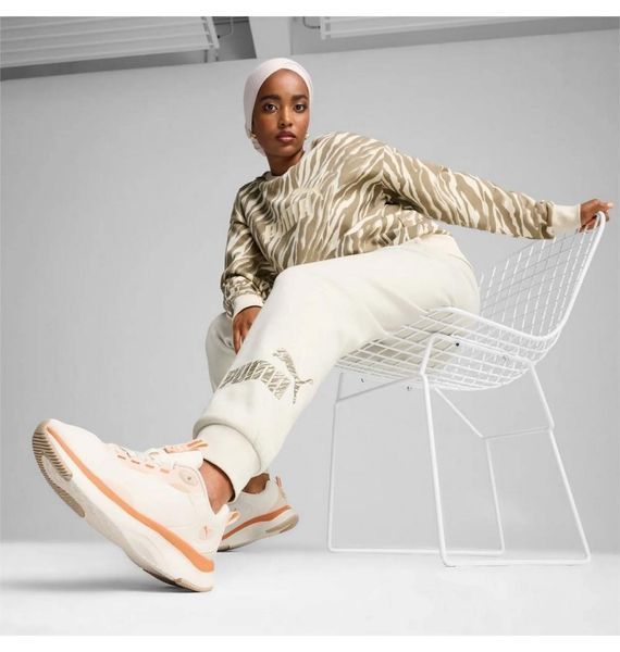 Брюки жіночі Puma Ess+ Animal Pants Fl Beige (681496-87), M, WHS, < 10%, 1-2 дні