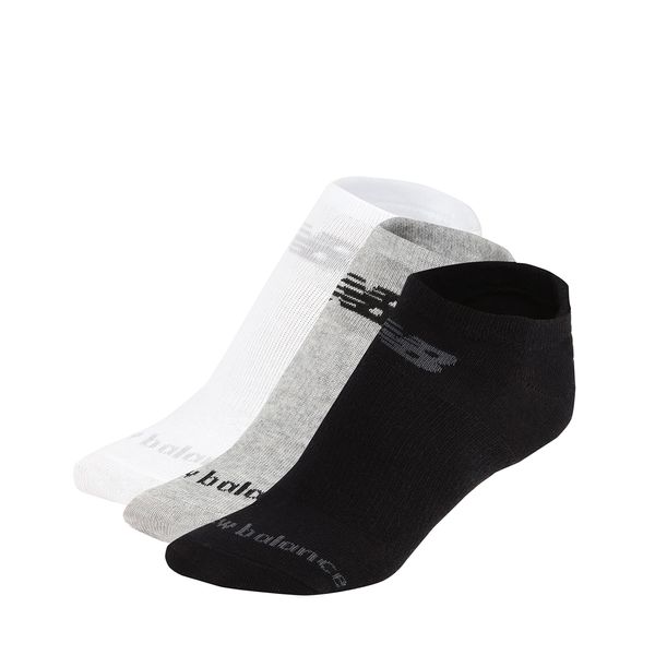 Шкарпетки New Balance Performance Cotton Flat Knit No Show 3 Pair (LAS95123WT), L, WHS, 1-2 дні