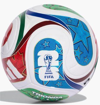 Футбольний м'яч Adidas Wc2026 Trionda League White/Multi (JD8030), 4, WHS, 1-2 дні