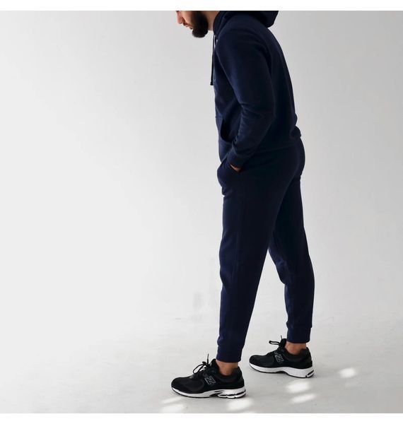 Брюки мужские Gap Logo Fleece Pants Tapestry Navy (221236051), S, WHS, < 10%, 1-2 дня