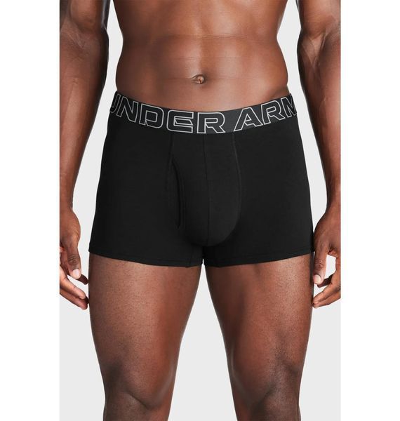 Труси-боксерки чоловічі Under Armour Ua M Perf Cotton 3In (1383891-001), 2XL, OFC, > 50%, 1-2 дні