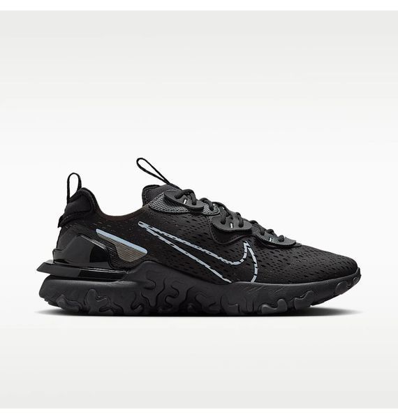 Кроссовки мужские Nike React Vision Black (DX9542-002), 47.5, WHS, 1-2 дня