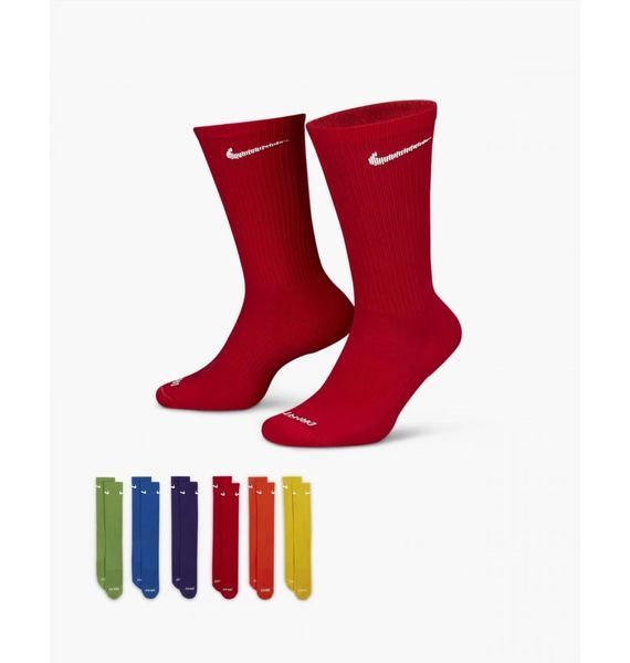 Носки Nike Everyday Plus Cushioned Training Crew Socks (SX6897-903), 38-42, WHS, 20% - 30%, 1-2 дня