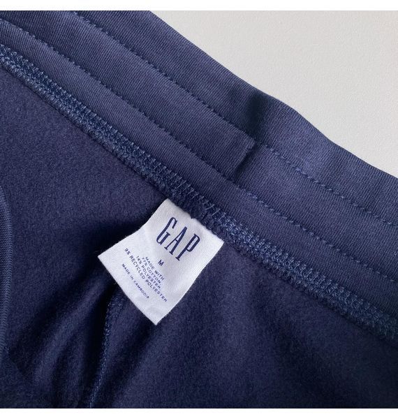 Брюки мужские Gap Logo Fleece Pants Tapestry Navy (221236051), S, WHS, < 10%, 1-2 дня