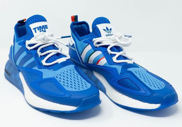 Кроссовки мужские Adidas Ninja Zx 2K Boost Blue (FZ1883), 42 2/3, WHS, 10% - 20%, 1-2 дня