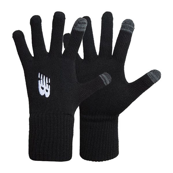 Футбольні рукавиці New Balance Рукавиці New Balance Nbf Team Knitted Gloves (MG934306BKW), M/L