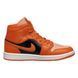 Фотография Кроссовки женские Jordan 1 Mid Orange Black (DM3381-600) 8 из 10 в Ideal Sport