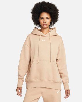 Кофта женские Nike Nsw Style Flc Po Hoodie Os Beige (DQ5860-200), XS, WHS, 20% - 30%, 1-2 дня