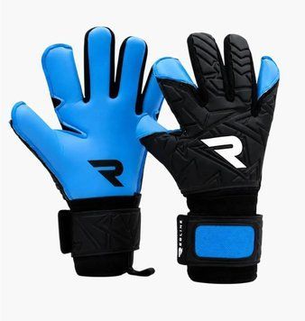 Футбольні рукавиці унісекс Redline Neos Black/Blue (RLM92), 3XS, WHS, 1-2 дні