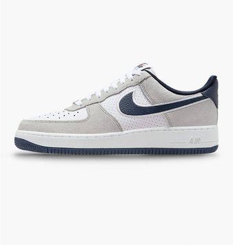 Кроссовки мужские Nike Air Force 1 Low White/Grey (IO2077-100), 44.5, WHS, 10% - 20%, 1-2 дня