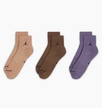 Носки Nike U J Ed Cush Poly Ankle 3Pr 144 (DX9655-905), 38-42, WHS, 10% - 20%, 1-2 дня
