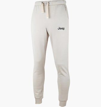 Брюки мужские Jeep Sweatpants Small Print White (O102577-J864), XL, WHS, 30% - 40%, 1-2 дня