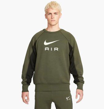 Кофта мужская Nike Air Ft Crew Sweatshirt (DQ4205-222), M, WHS, < 10%, 1-2 дня