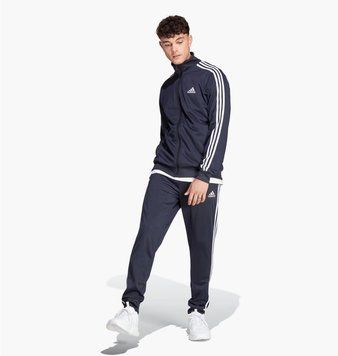 Спортивний костюм чоловічий Adidas Sportswear Basic 3-Stripes Tricot Track Suit Blue Hz2220 (HZ2220), L, WHS, 1-2 дні